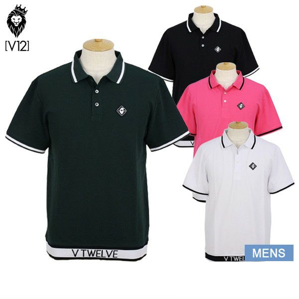 ポロシャツ メンズ V12 ゴルフ ヴィ・トゥエルブ 2024 春夏 新作 ゴルフウェア