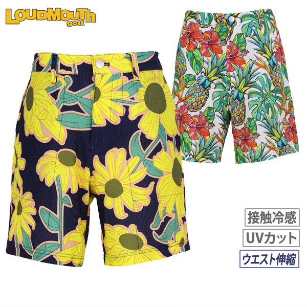 Short Pants Men's Loud Mouse Golf Loudmous GOLF Japan Genuine 2024 Spring / Summer New Golf Wear
