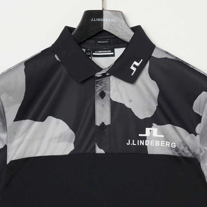 Poro Shirt Men's J Lindberg J.LINDEBERG Japan Genuine 2024 Spring / Summer New Golf wear