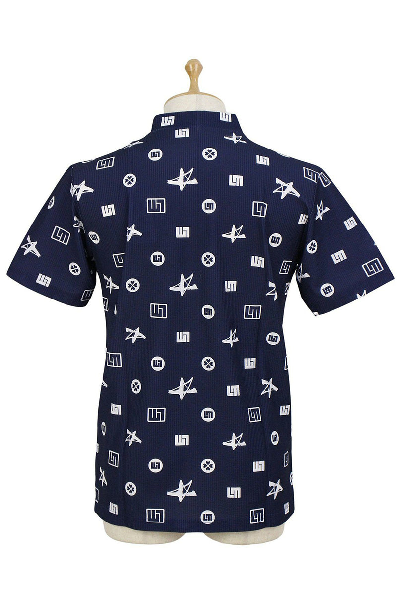 하이 넥 셔츠 남자 시끄러운 마우스 골프 시드 머스 골프 일본 진짜 2024 스프링 / 여름 새 골프 착용