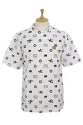 High Neck Shirt Men's Loud Mouse Golf LOUDMOUTH GOLF Japan Genuine 2024 Spring / Summer New Golf Wear