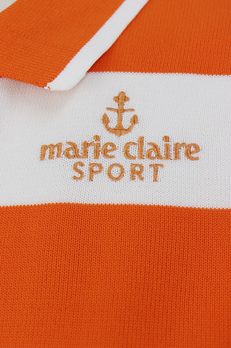 ポロシャツ レディース マリクレール スポール marie claire sport 2024 春夏 新作 ゴルフウェア