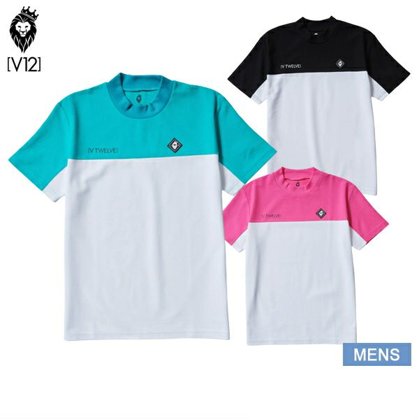 高领衬衫男士Vituel BU高尔夫V12 2024春季 /夏季新高尔夫服装
