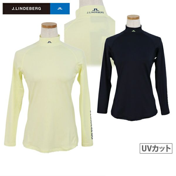 高脖子襯衫女士J Lindberg J.Lindeberg Japan Pureine 2024春季 /夏季新高爾夫服裝