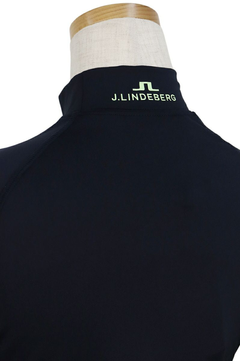 High Neck Shirt Ladies J Lindberg J.LINDEBERG Japan Genuine 2024 Spring / Summer New Golf Wear