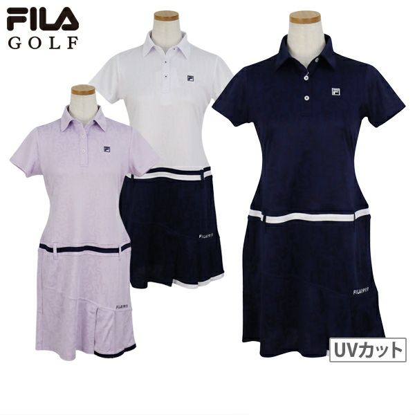 一件女士Filagolf Fila高爾夫2024春季 /夏季新高爾夫服裝