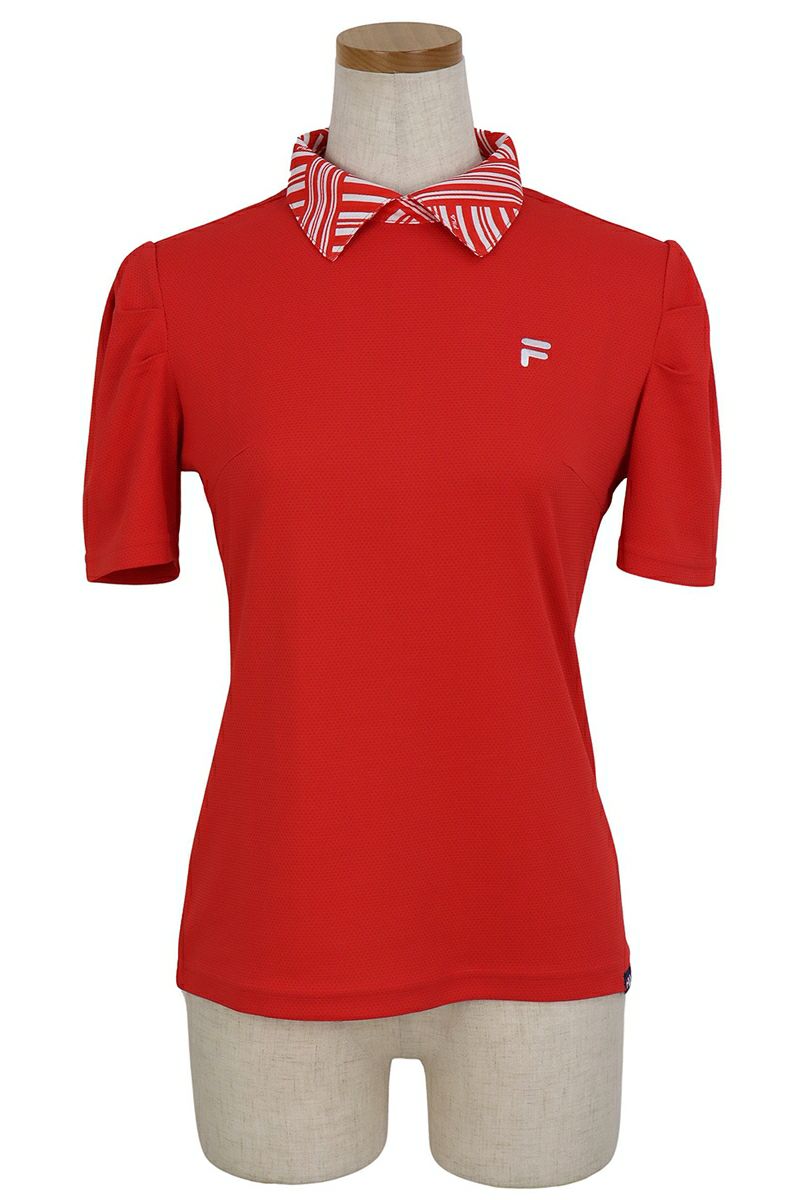 Poro 셔츠 숙녀 Filafiragolf Fila Golf 2024 Spring / Summer New Golf Wear