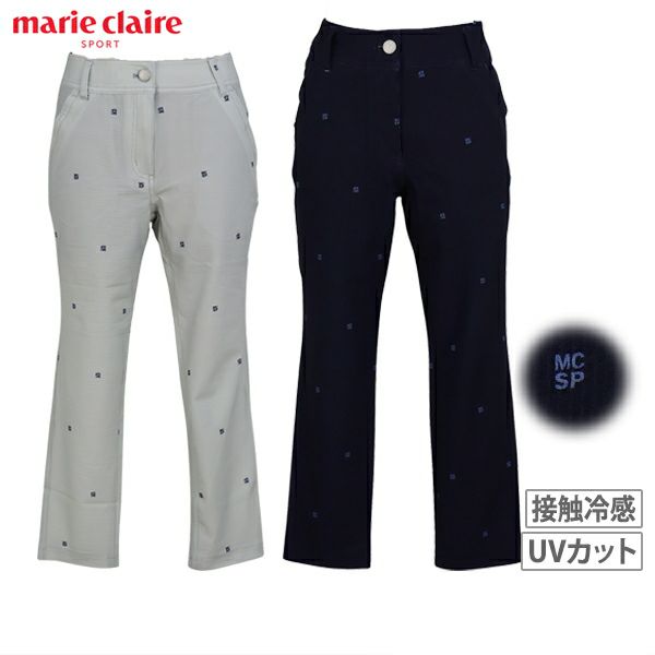 褲子女士Mariclail Mari Claire Sport Marie Claire Sport 2024春季 /夏季新高爾夫服裝