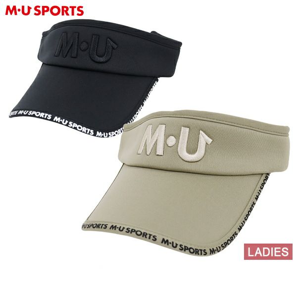 Sun Visor Ladies Mu Sports Mu Sports MU Sports M.U Sports Musports 2024春季 /夏季新高爾夫