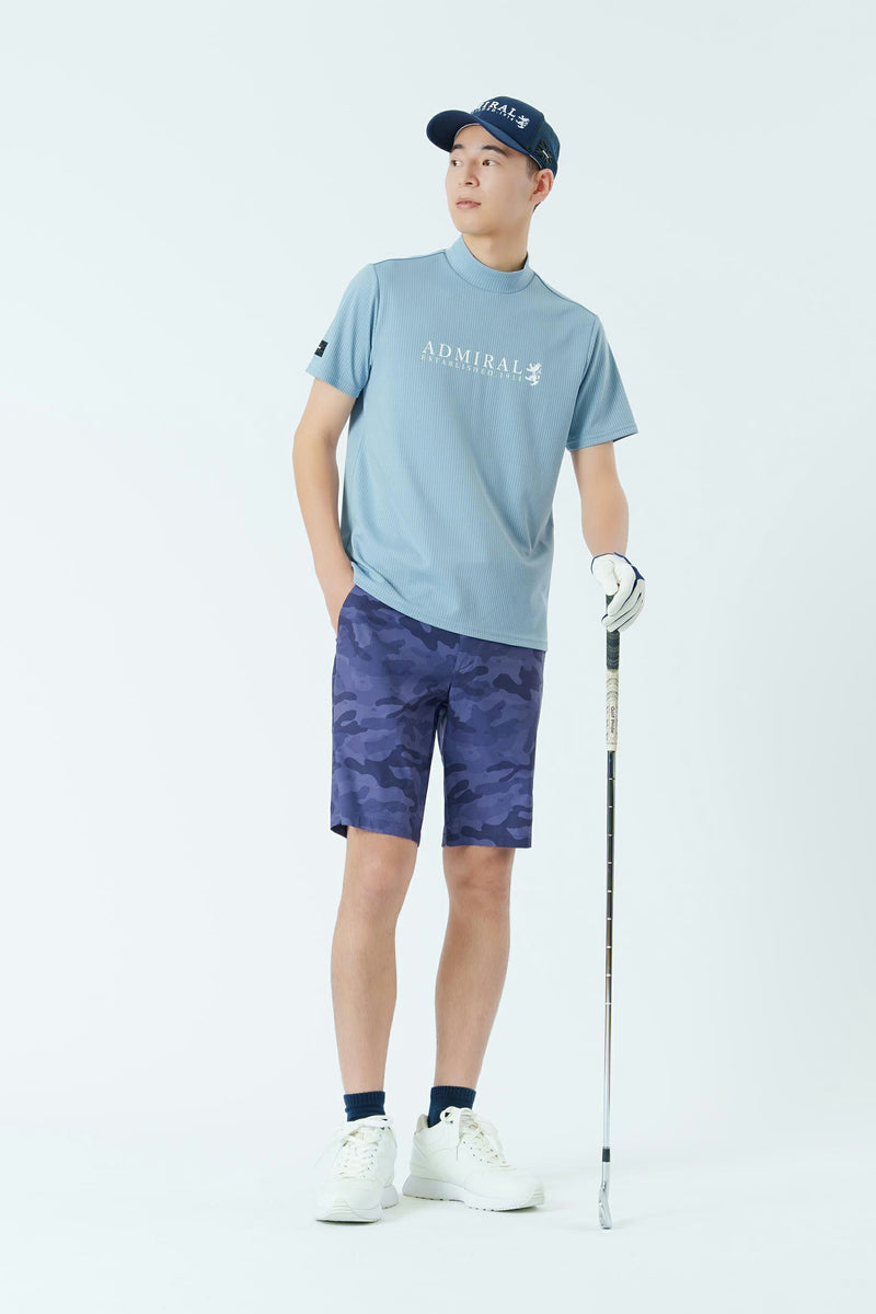 褲子男士高爾夫海軍上將高爾夫高爾夫日本真實的2024年春季 /夏季新高爾夫服裝