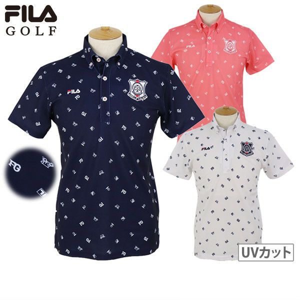 ポロシャツ メンズ フィラゴルフ FILA GOLF 2024 春夏 新作 ゴルフウェア