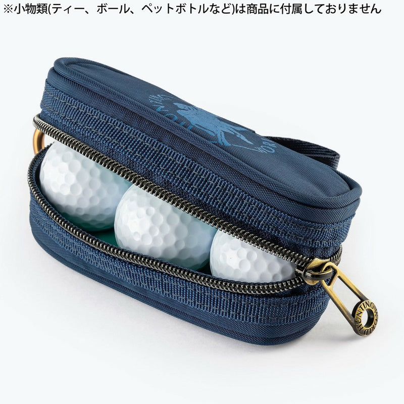 Ball Pouch Men's Ladies Hunting World Hunting World Japan Genuine 2024 Spring / Summer New Golf