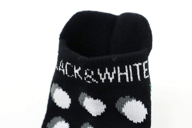 Socks Ladies Black & White White Line Black & White LINE 2024 Spring / Summer New Golf