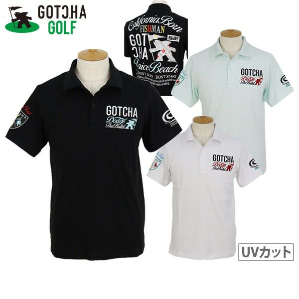 Poro Shirt Men's Gatcha Golf Gotcha Golf 2024 Spring / Summer New Golf wear