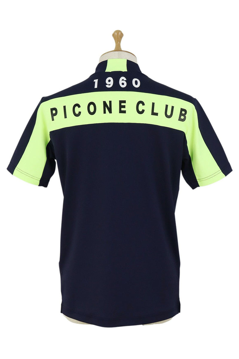 高颈衬衫男士紫红色俱乐部Picone Club 2024春季 /夏季新高尔夫服装