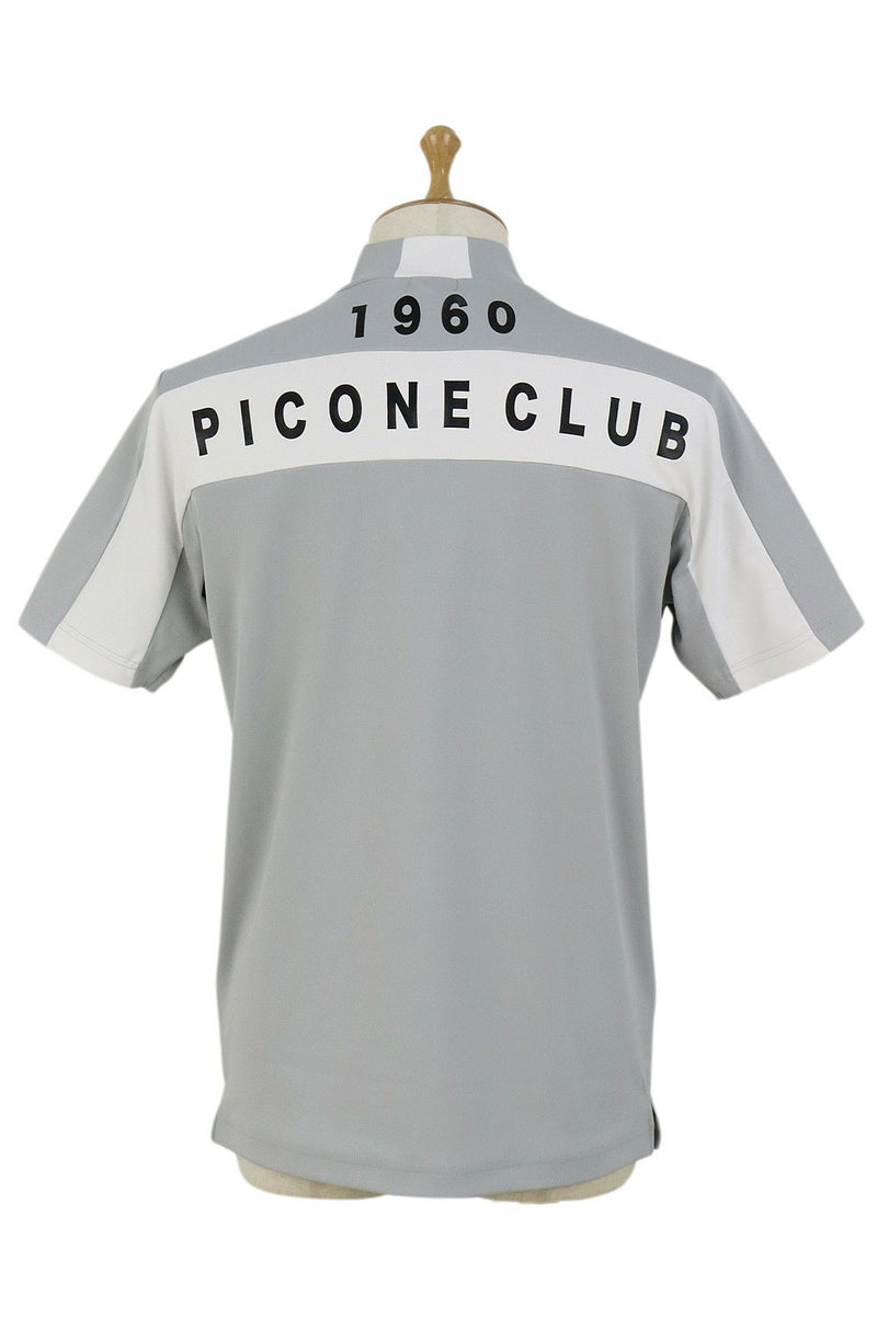高頸襯衫男士紫紅色俱樂部Picone Club 2024春季 /夏季新高爾夫服裝