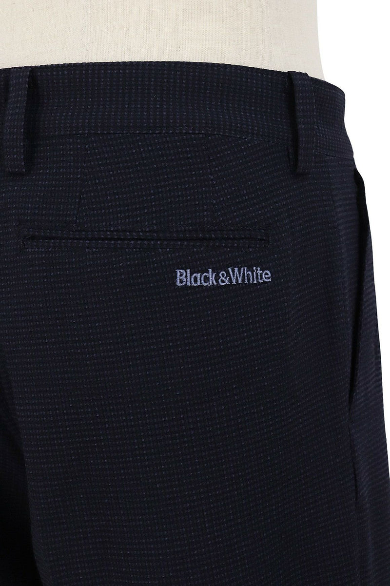 パンツ メンズ ブラック＆ホワイト Black＆White 2024 春夏 新作 ゴルフウェア