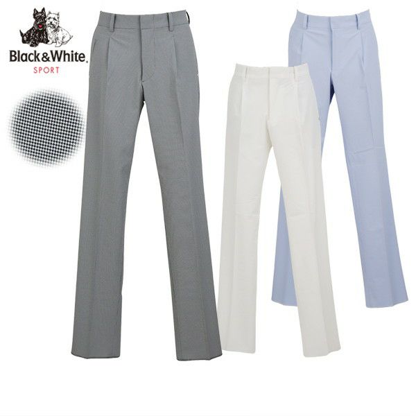 Pants Men's Black & White Black & White 2024 Spring / Summer Golf Wear