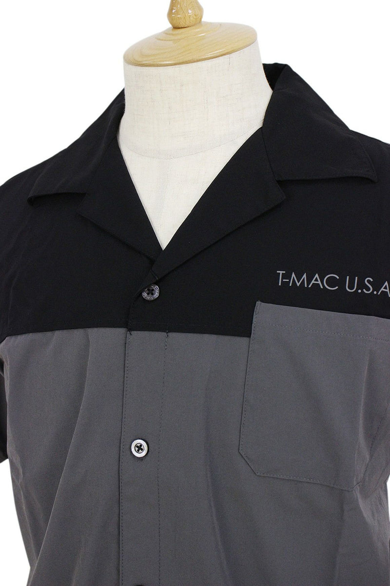 カジュアルシャツ メンズ ティーマック T-MAC 2024 春夏 新作 ゴルフウェア