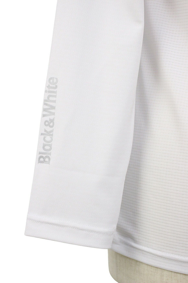 内部衬衫男士黑白黑与白色2024春季 /夏季新高尔夫服装
