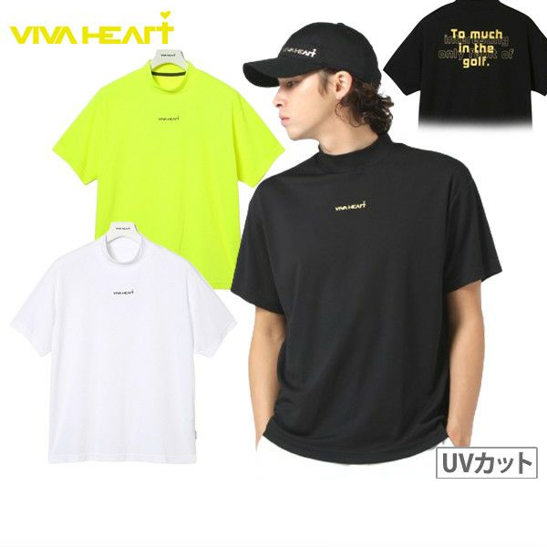 高脖子襯衫男士Viva Heart Viva Heart 2024春季 /夏季新高爾夫服裝