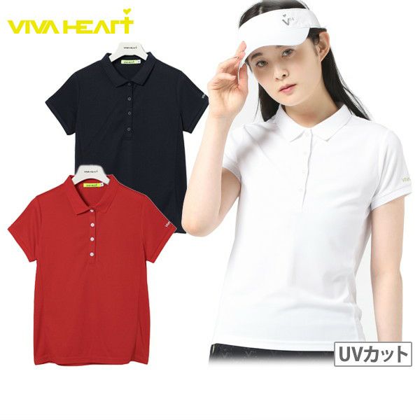 短-Poro襯衫女士Viva Heart Viva Heart 2024春季 /夏季新高爾夫服裝