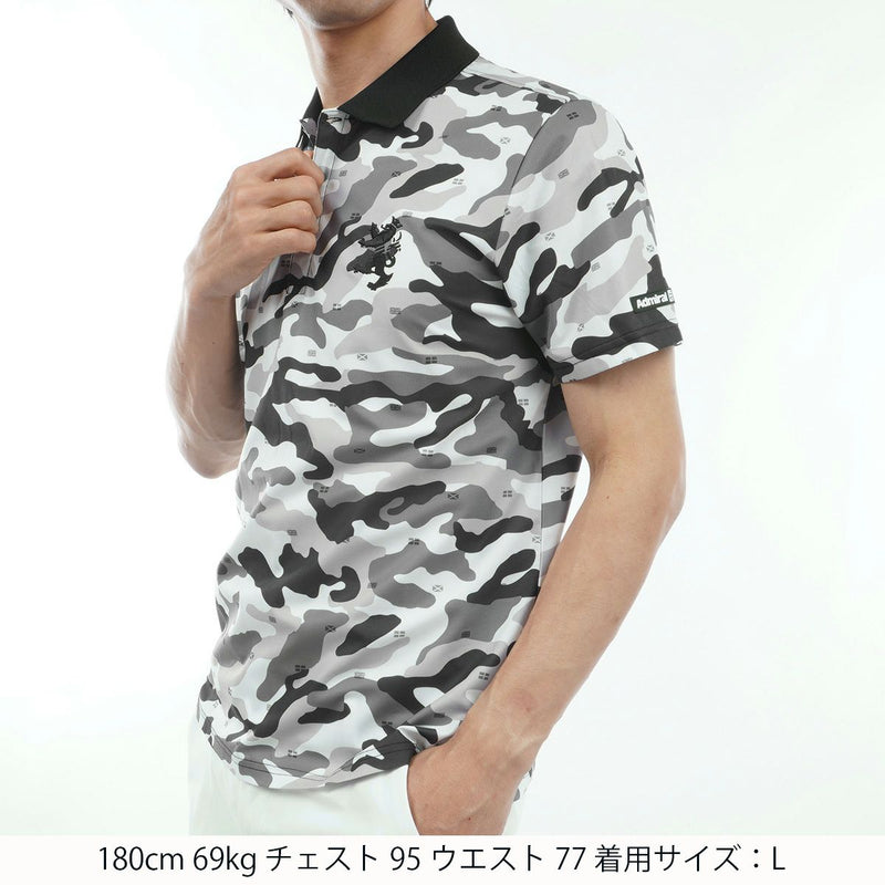 ポロシャツ メンズ アドミラルゴルフ Admiral Golf 日本正規品 2024 春夏 新作 ゴルフウェア