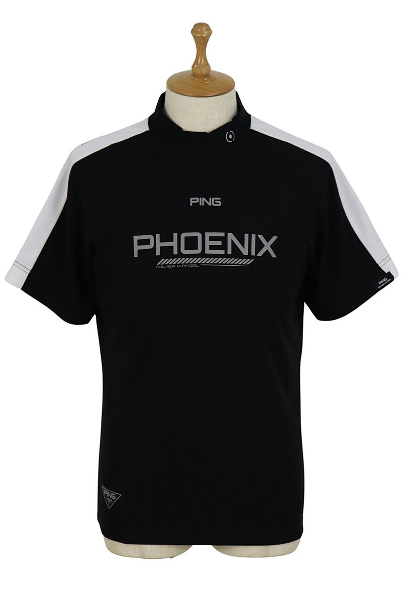 High Neck Shirt Men's Ping Ping 2024 Spring / Summer New Golf Wear