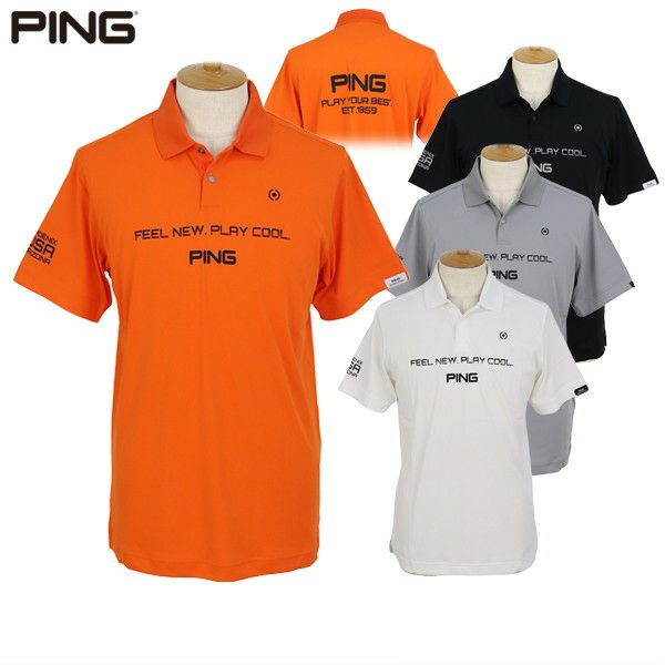 polo襯衫男士ping ping 2024春季 /夏季新高爾夫服裝