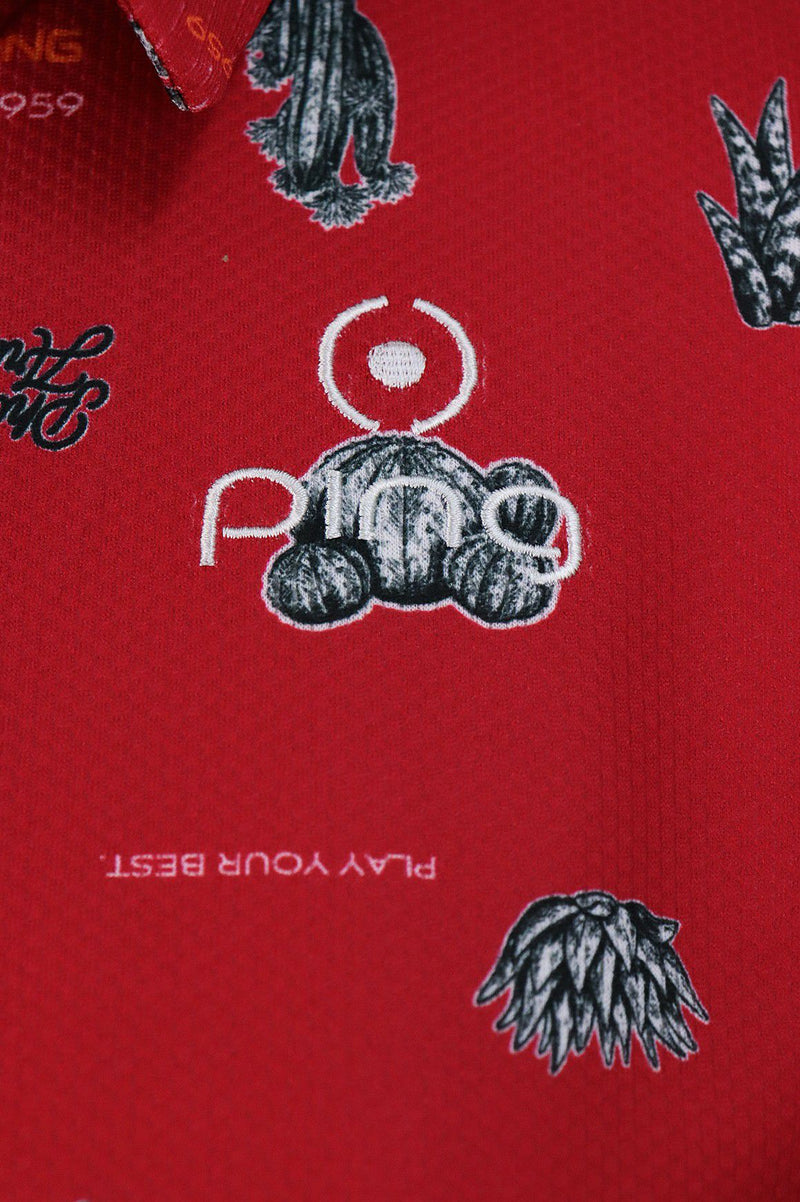 Poro襯衫女士Ping Ping 2024春季 /夏季新高爾夫服