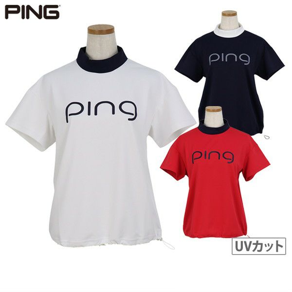 高脖子襯衫女士ping ping 2024春季 /夏季新高爾夫服