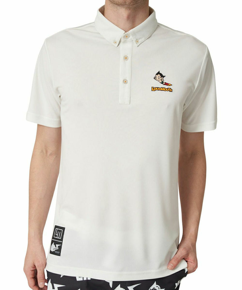 Poro Shirt Men's Loud Mouth Golf LOUDMOUTH GOLF Japan Genuine Japan Standard 2024 Spring / Summer New Golf Wear