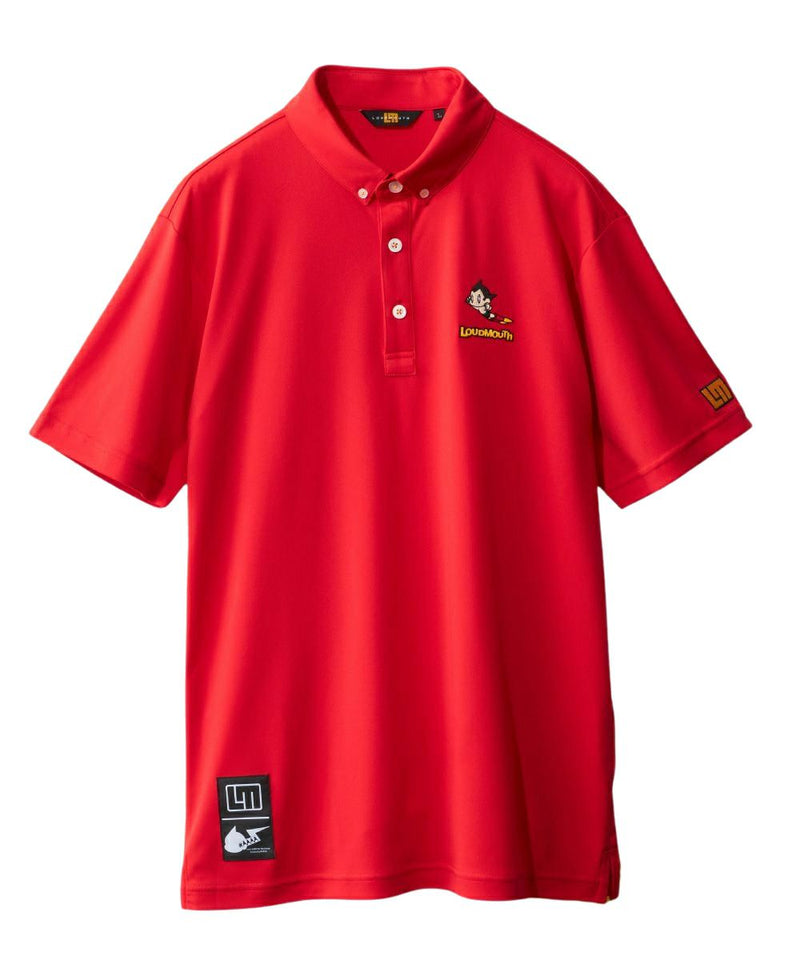 Poro Shirt Men's Loud Mouth Golf LOUDMOUTH GOLF Japan Genuine Japan Standard 2024 Spring / Summer New Golf Wear
