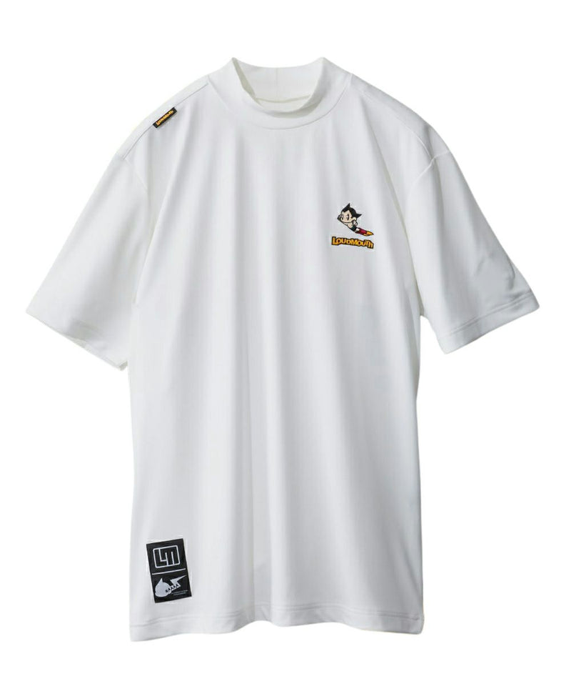 High Neck Shirt Men's Loud Mouse Golf Loudmous GOLF Japan Genuine Japan Standard 2024 Spring / Summer New Golf Wear