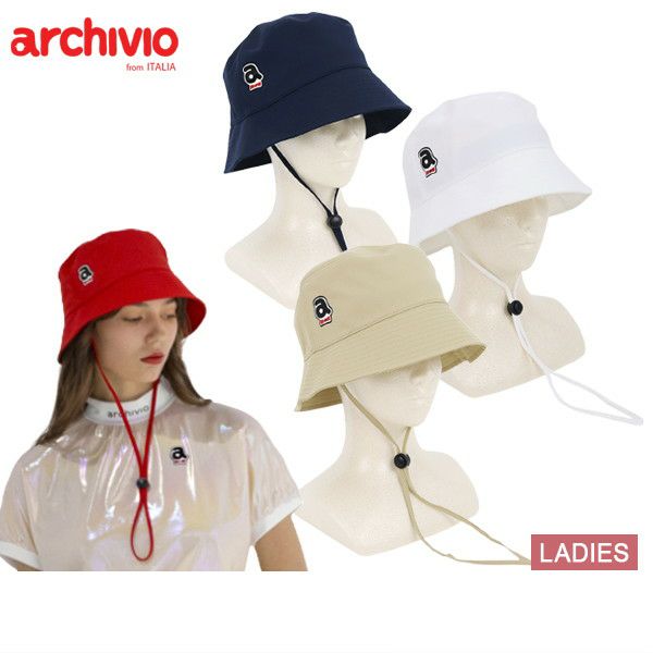 Archibio Archivio女士帽子2024春季 /夏季新高爾夫