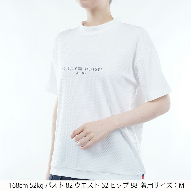 高頸襯衫女士湯米·希爾菲格高爾夫湯米·希爾菲格高爾夫日本正版2024春季 /夏季新高爾夫服裝