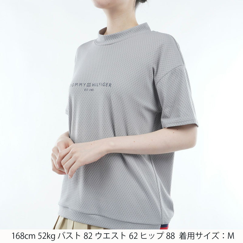 하이 넥 셔츠 숙녀 Tommy Hilfiger 골프 Tommy Hilfiger 골프 일본 진짜 2024 스프링 / 여름 새 골프 착용