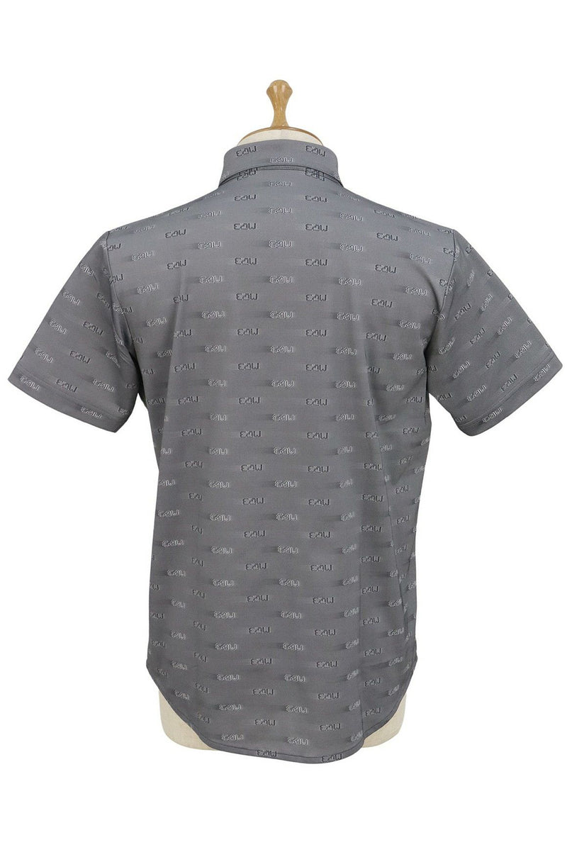 캐주얼 셔츠 남성 흑백 흑백 2024 스프링 / 여름 새 골프 착용