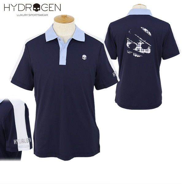 ポロシャツ メンズ ハイドロゲンゴルフ HYDROGEN GOLF 2024 春夏 新作 ゴルフウェア
