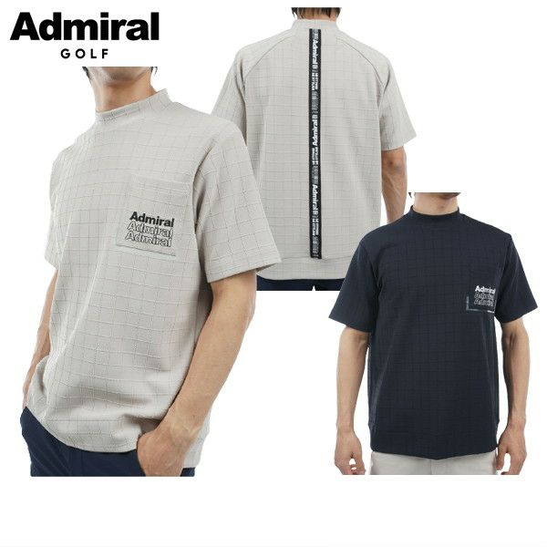 High Neck Shirt Men's Admiral Golf Admiral Golf 2024 Spring / Summer New Golf wear
