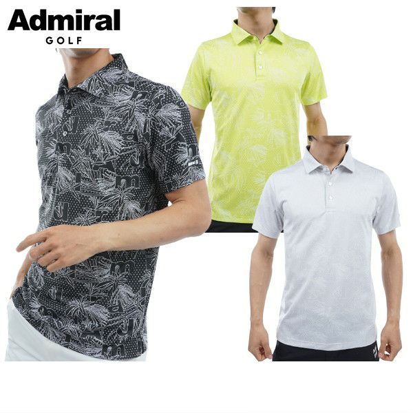 ポロシャツ メンズ アドミラルゴルフ Admiral Golf 2024 春夏 新作 ゴルフウェア