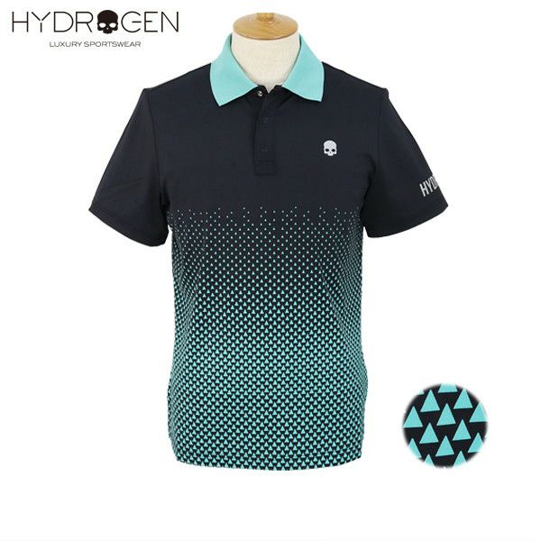 Poro襯衫男士氫高爾夫氫高爾夫日本原純2024春季 /夏季新高爾夫服裝