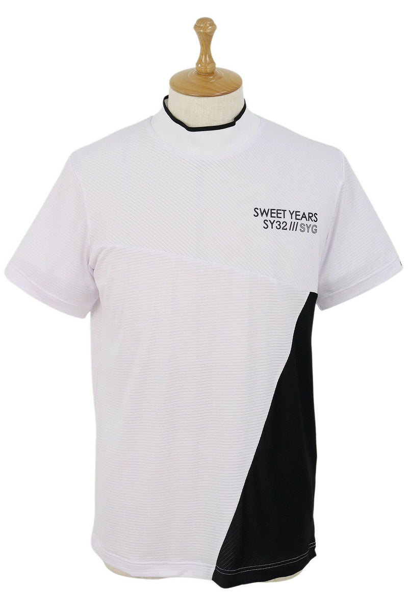 Sweet Equity Golf Japan Genuine 2024 Spring / Summer New Golf Wear의 Sweet Years Golf Eswisarty High Neck Shirt Men 's Sy32