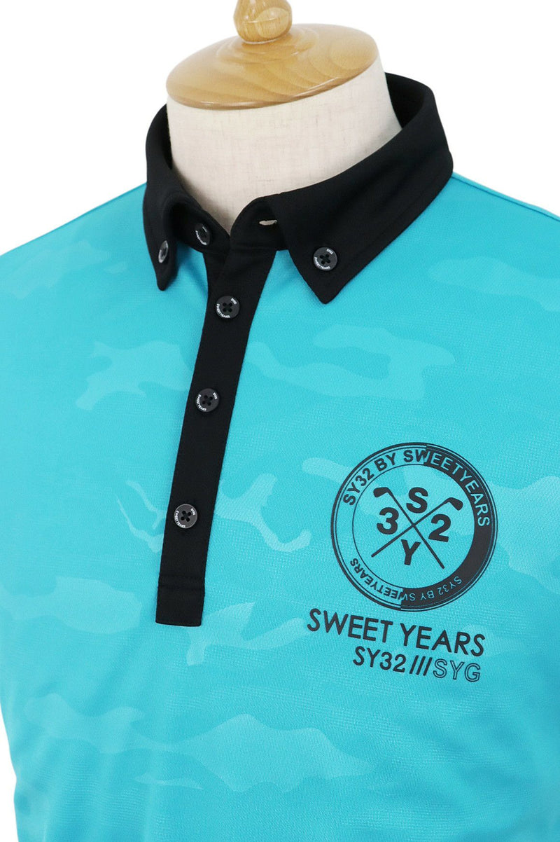 poro衬衫男士SY32，Sweet Lore Golf Eswisarty，Sweet Iyers Golf Japan Punine 2024春季 /夏季新高尔夫服装