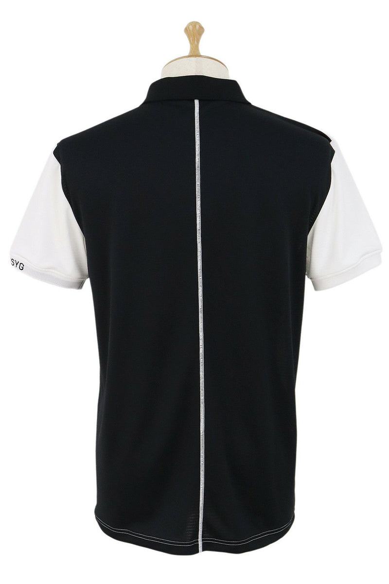 Swort -seleved Polo襯衫男士SY32，Sweet Leans Golf Eswisarty by Sweet Iyers高爾夫日本正版2024年春季 /夏季春季 /夏季新高爾夫服裝