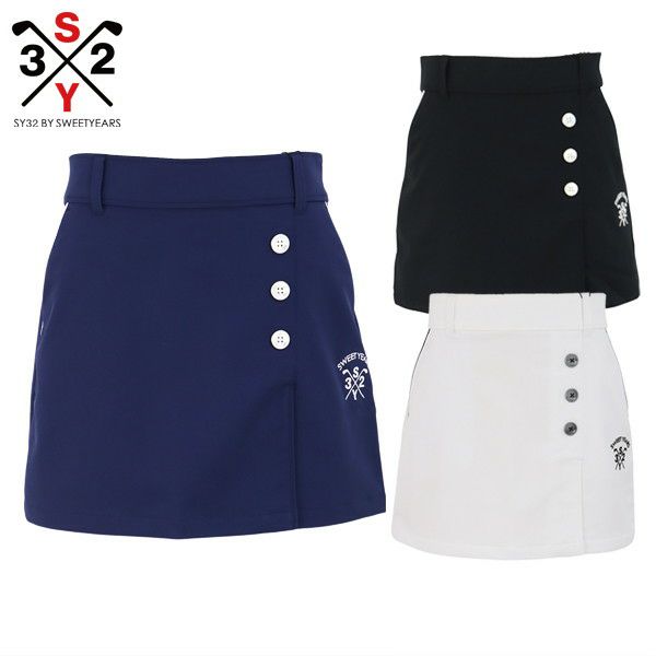 Skirt Ladies SY32 by Sweet Years Golf Eswisarty by Sweet Iyers Golf Japan Genuine 2024 Spring / Summer New Golf Wear