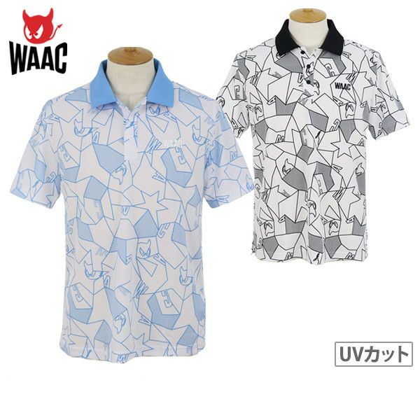 Poro衬衫男士Wuck Waac日本真实2024春季 /夏季新高尔夫服装