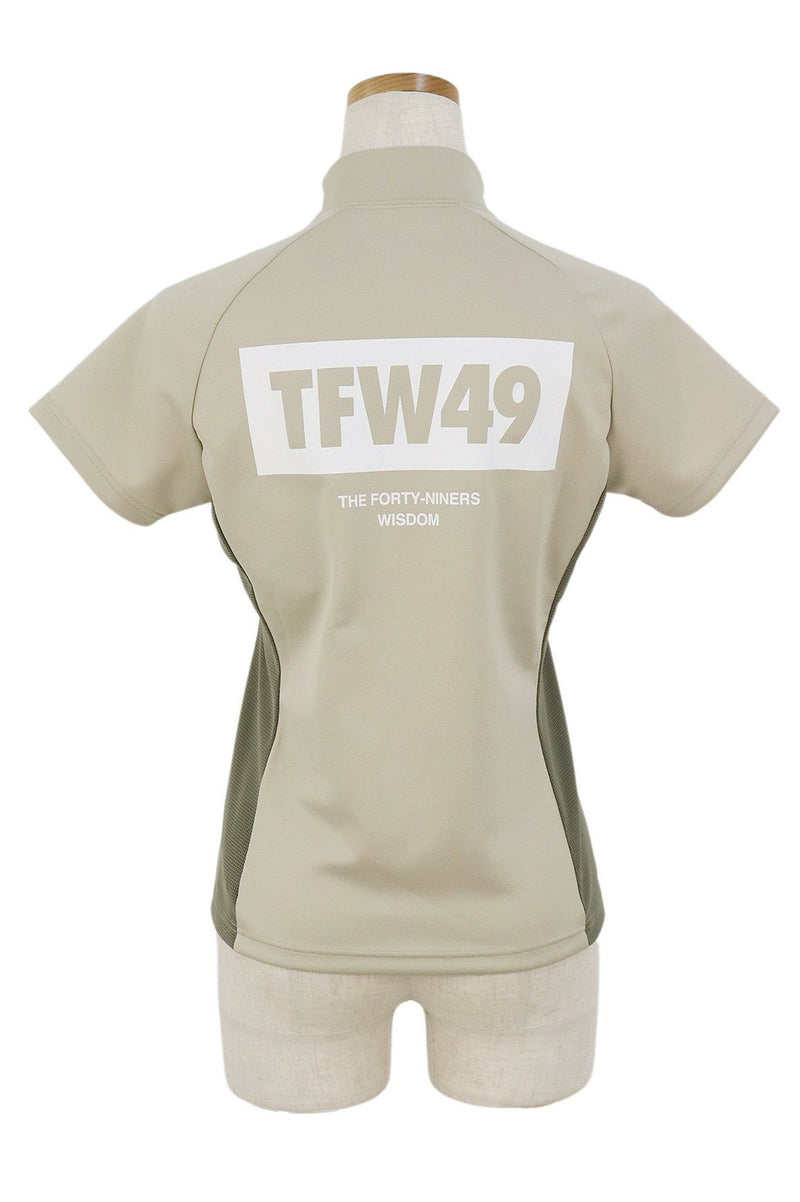 高颈衬衫女士茶f都柏鲁49 TFW49 2024春季 /夏季新高尔夫服装