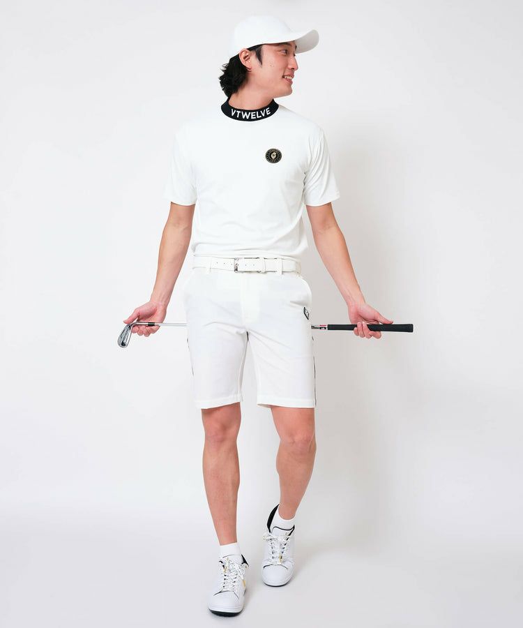 高頸襯衫男士V12高爾夫vi vi vi vi 2024春季 /夏季新高爾夫服裝