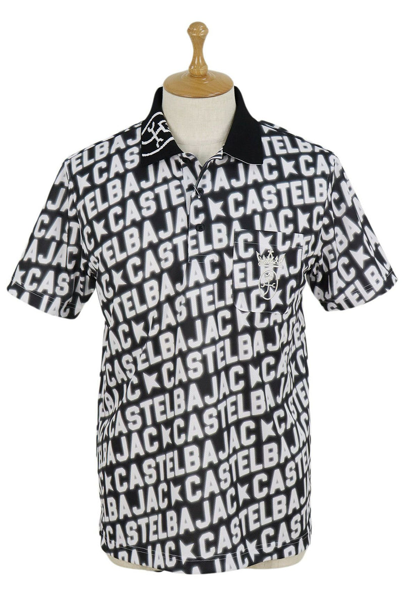 ポロシャツ メンズ カステルバジャックスポーツ ブラックライン CASTELBAJAC SPORT BLACK Line 2024 春夏 新作 ゴルフウェア